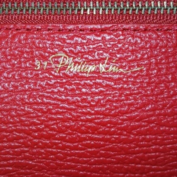3.1 Phillip Lim Pashli Red Leather Backpack - Picture 7 of 9
